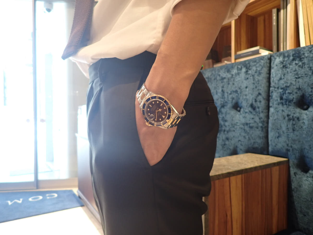 ロレックス サブマリーナー Ref.16613 ブルー文字盤 中古 submariner-267