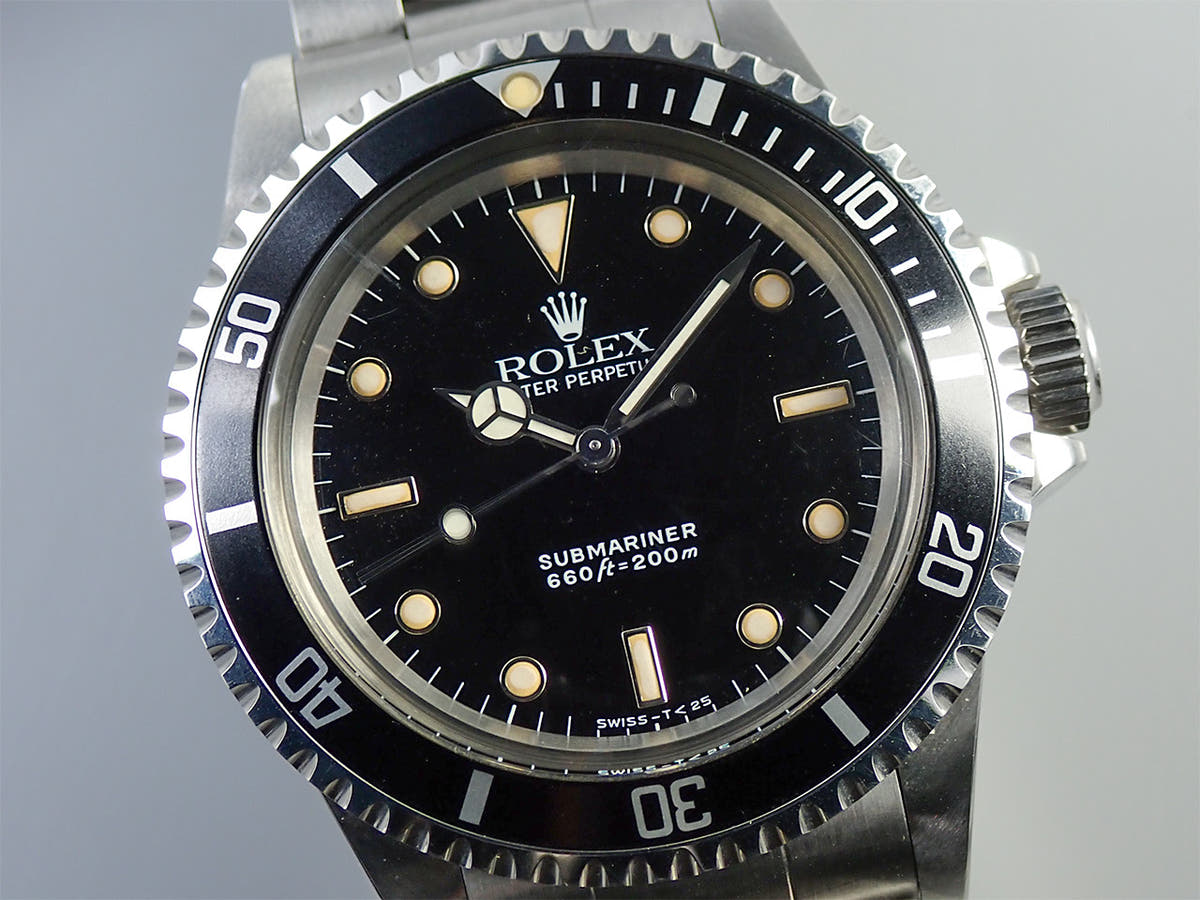 ロレックス サブマリーナー Ref.5513 ブラック文字盤 中古 J8SVYYSP