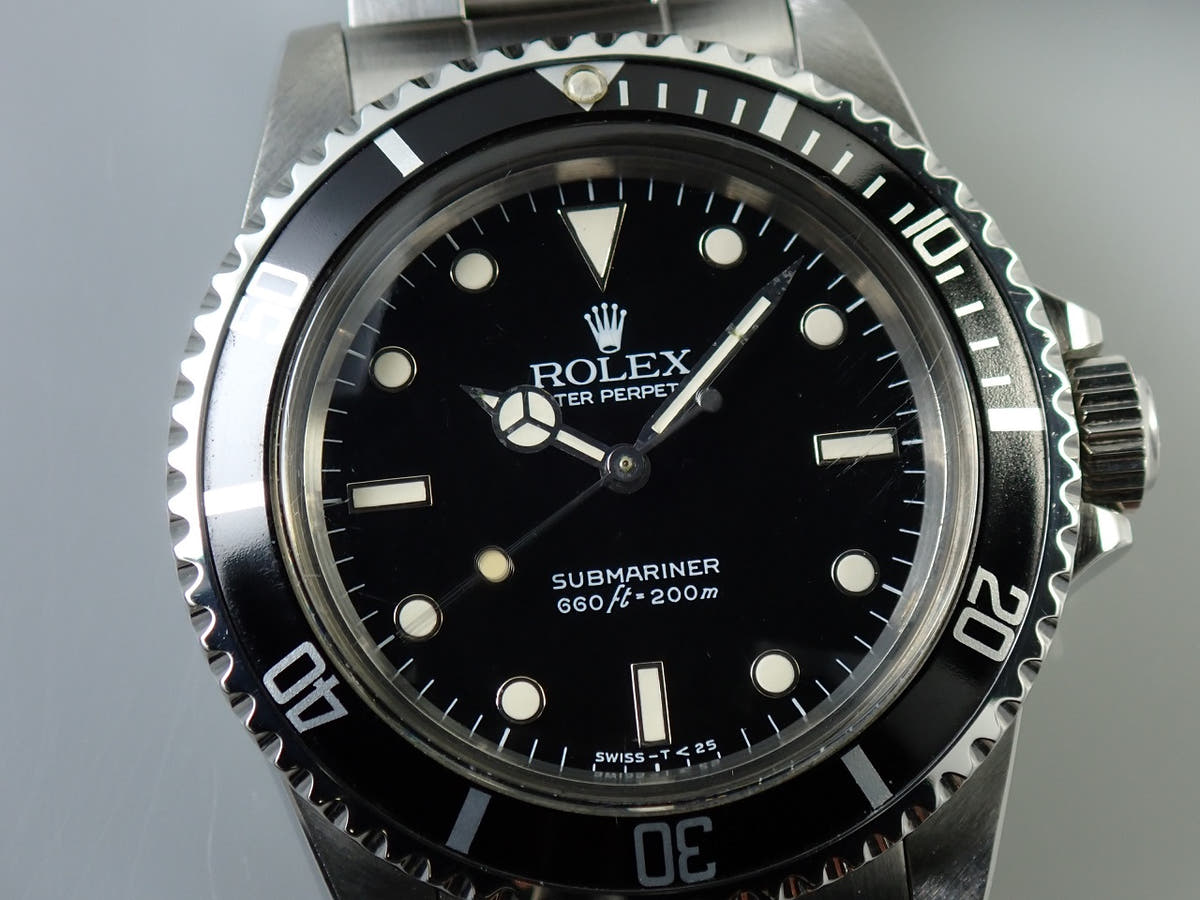 ロレックス サブマリーナー Ref.5513 ブラック文字盤 中古 88L963U4