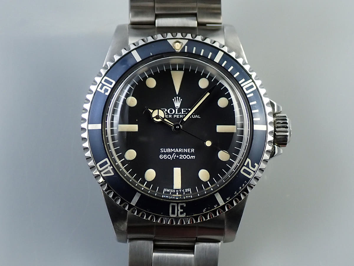 ロレックス サブマリーナー Ref.5513 ブラック文字盤 中古 4PR17610