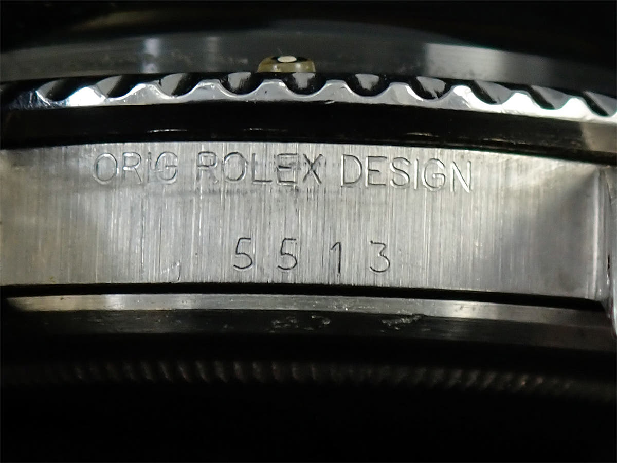 ロレックス サブマリーナー Ref.5513 ブラック文字盤 中古 4PR17610