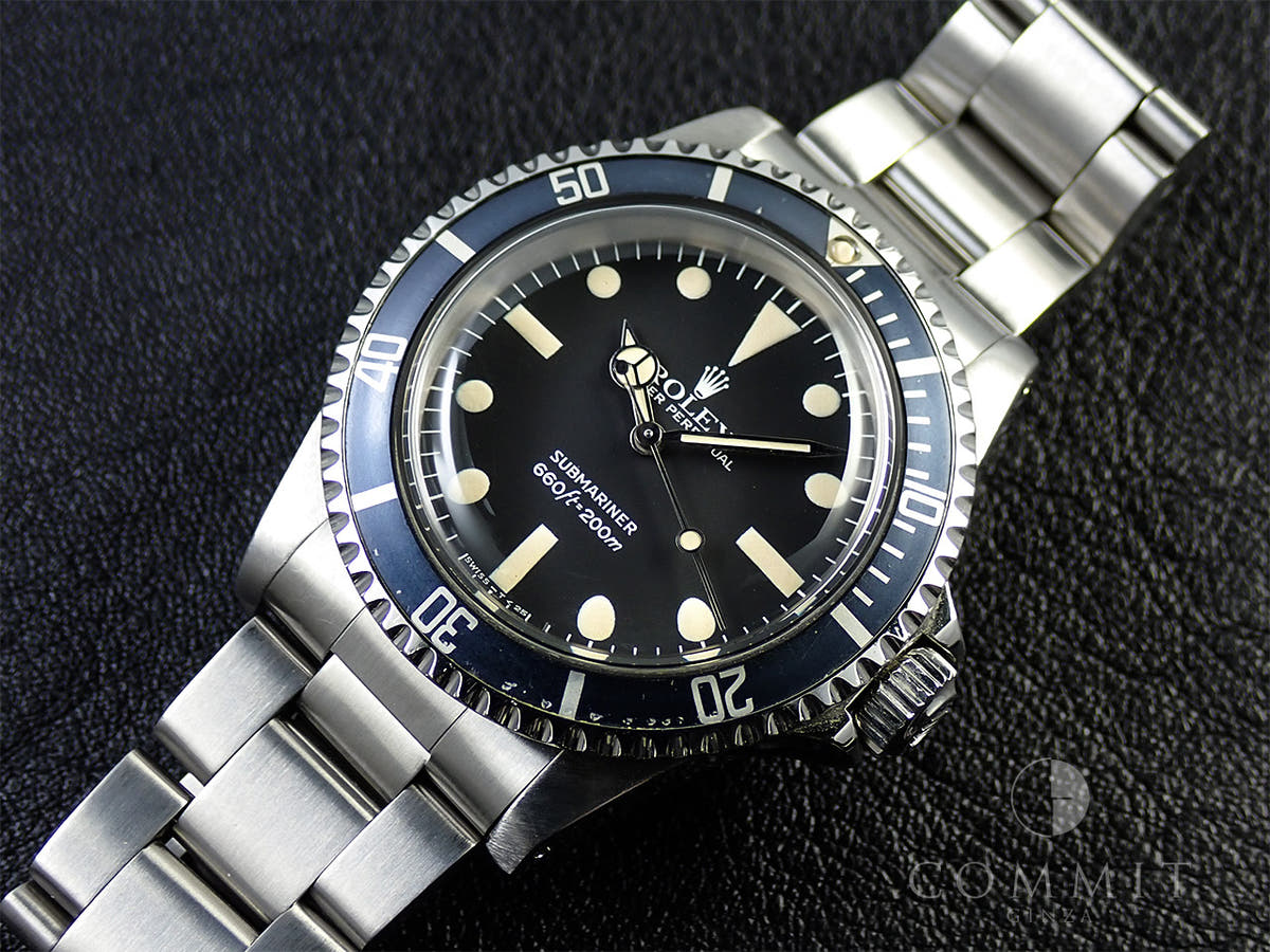 ロレックス サブマリーナー Ref.5513 ブラック文字盤 中古 4PR17610