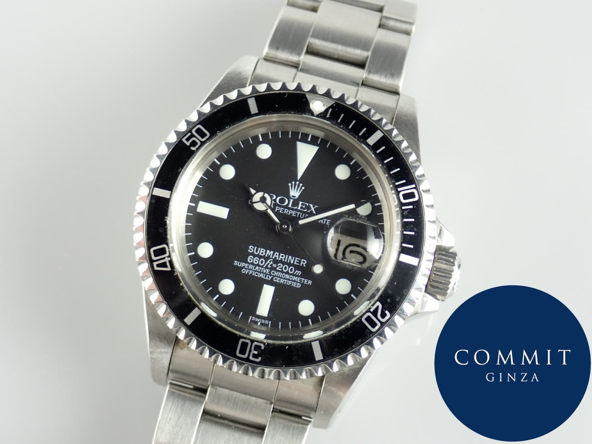 ロレックス サブマリーナー Ref.1680 ブラック文字盤 中古 submariner-275