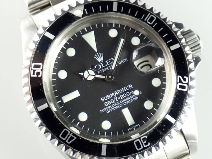 ロレックス サブマリーナー Ref.1680 ブラック文字盤 中古 submariner-275