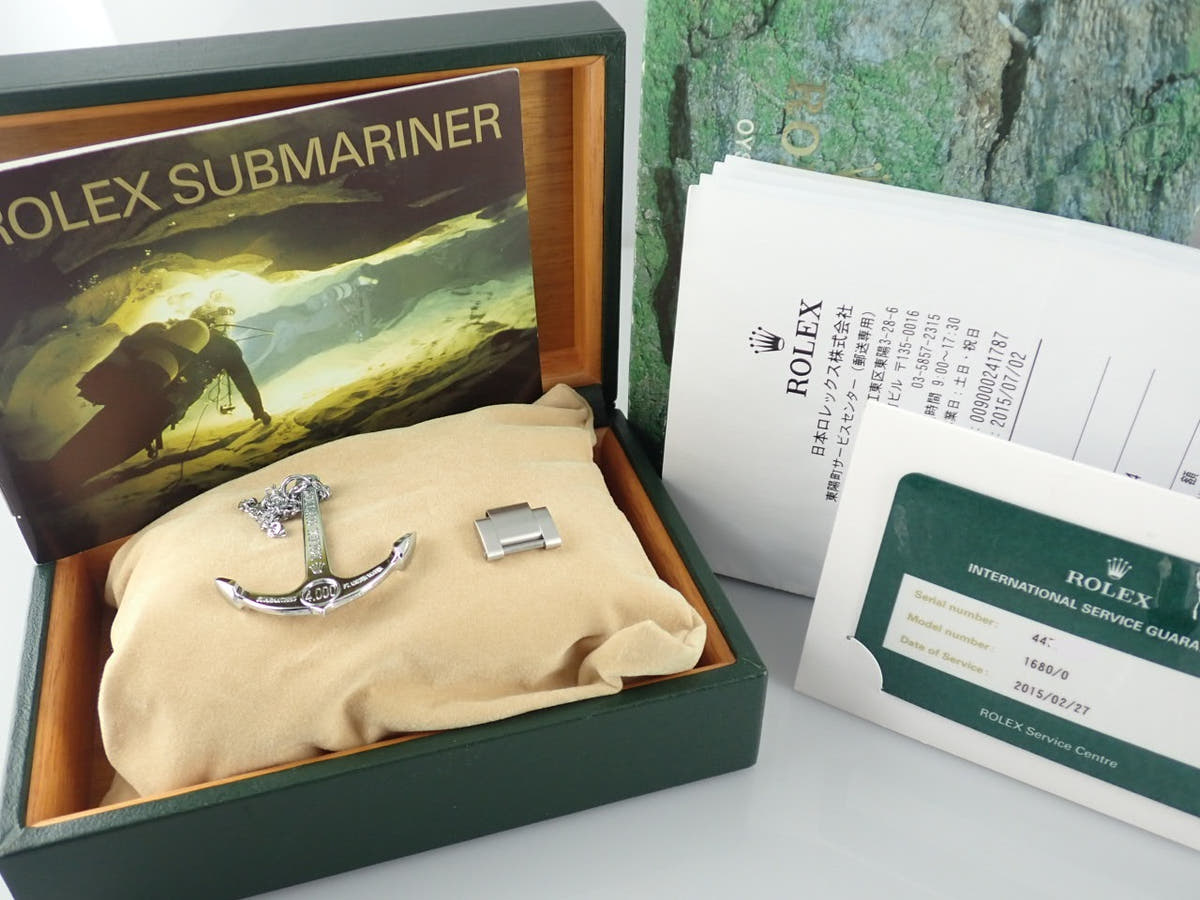 ロレックス サブマリーナー Ref.1680 ブラック文字盤 中古 submariner-275
