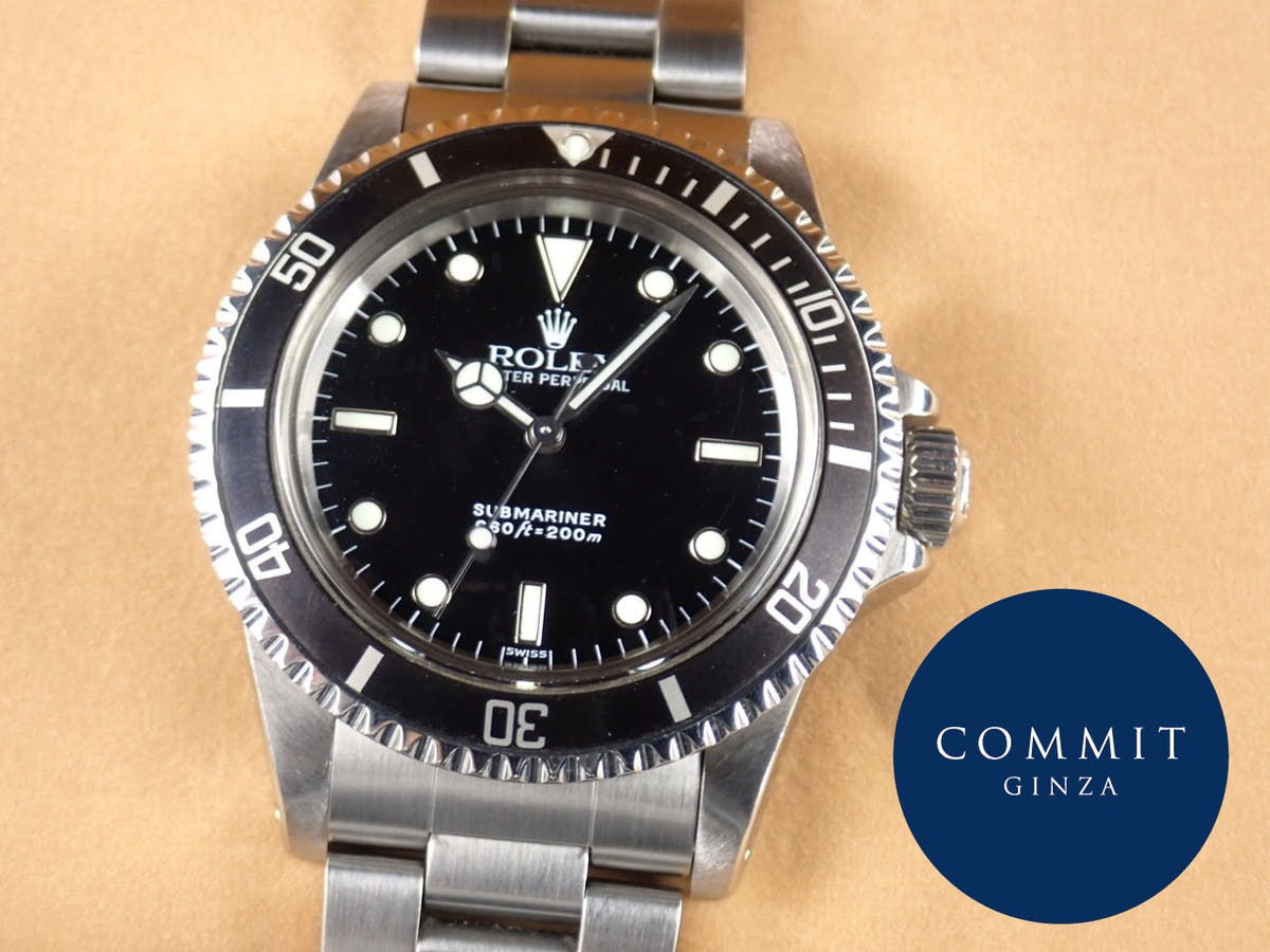 ロレックス サブマリーナー Ref.5513 ブラック文字盤 中古 submariner-276