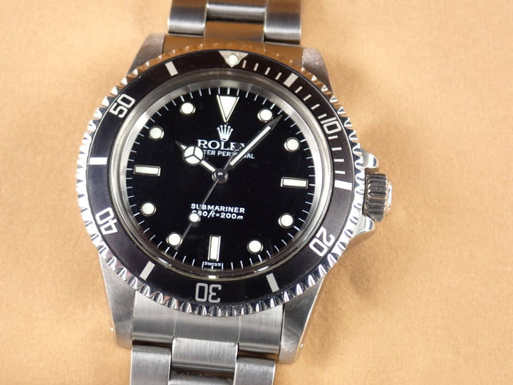 ロレックス サブマリーナー Ref.5513 ブラック文字盤 中古 submariner-276