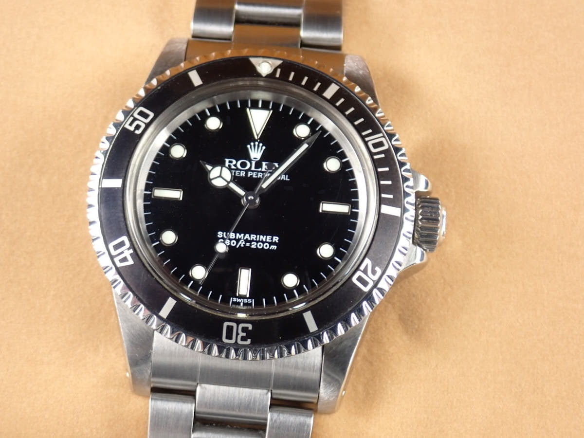 ロレックス サブマリーナー Ref.5513 ブラック文字盤 中古 submariner-276