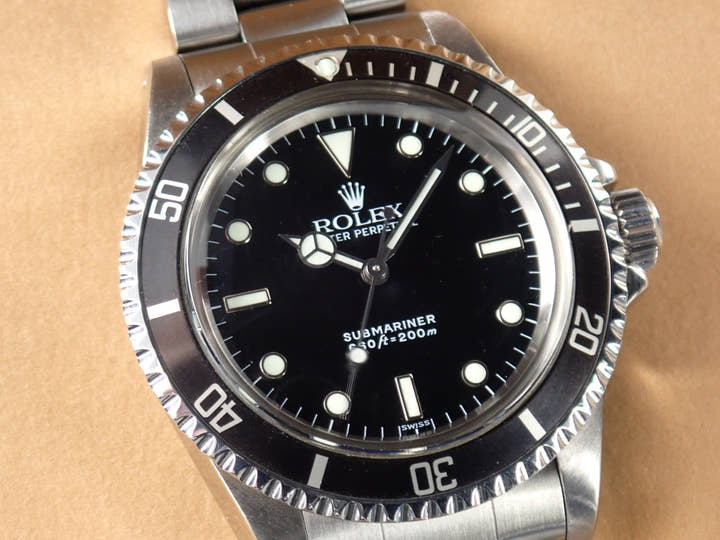 ロレックス サブマリーナー Ref.5513 ブラック文字盤 中古 submariner-276