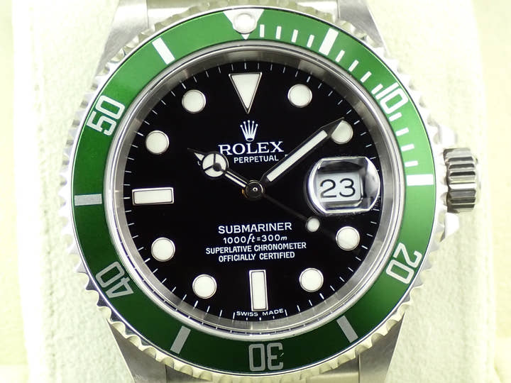 Rolex Submariner Date Ref. 16610LV Stainless Steel Black Dial