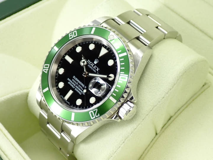 Rolex Submariner Date Ref. 16610LV Stainless Steel Black Dial