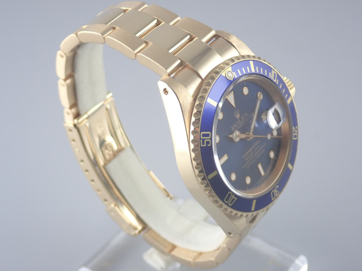 ロレックス サブマリーナー Ref.16618 ブルー文字盤 中古 submariner-277
