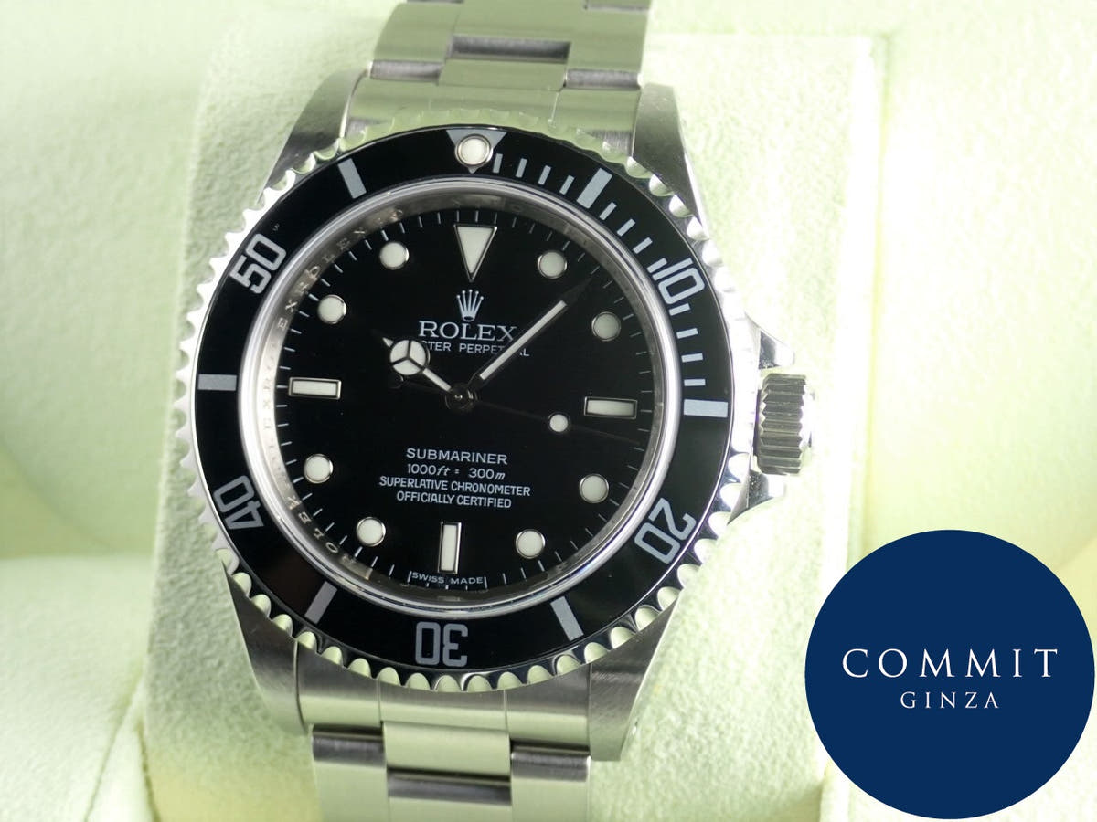 ロレックス サブマリーナー Ref.14060M ブラック文字盤 中古 submariner-279