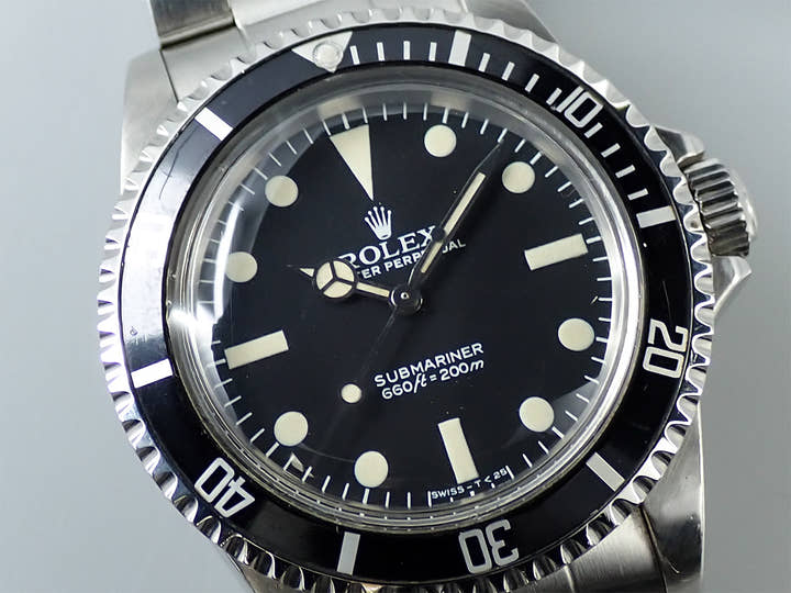 ロレックス サブマリーナー Ref.5513 ステンレススチール ブラック文字盤