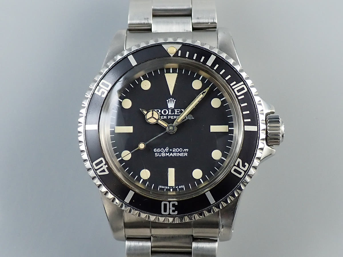 ロレックス サブマリーナー Ref.5513 ブラック文字盤 中古 XW769928