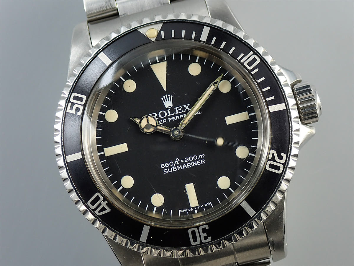 ロレックス サブマリーナー Ref.5513 ブラック文字盤 中古 XW769928