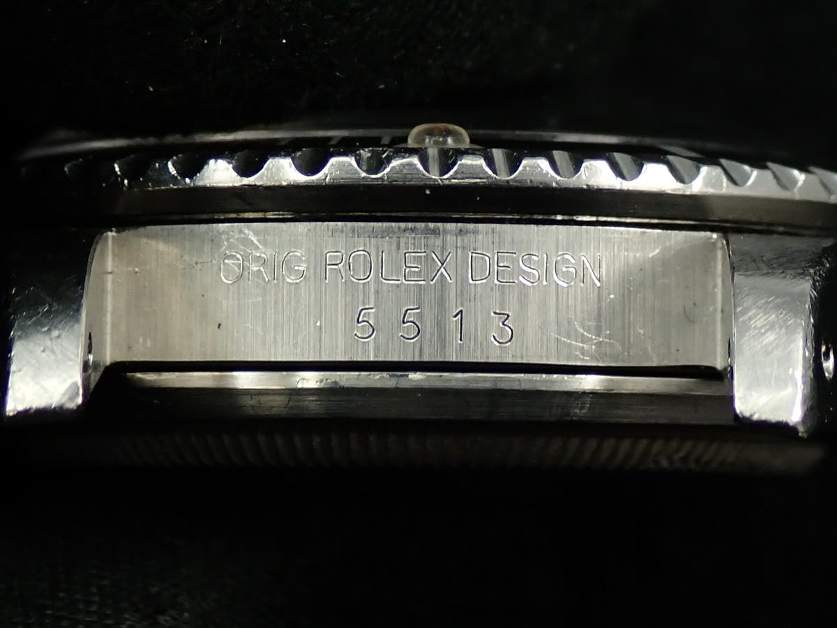 ロレックス サブマリーナー Ref.5513 ブラック文字盤 中古 3034FTUP