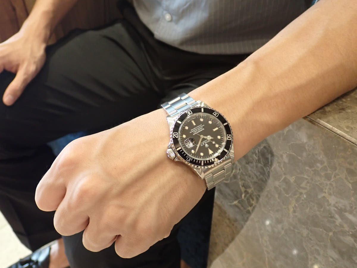 ロレックス サブマリーナー Ref.16610 ブラック文字盤 中古 submariner-285