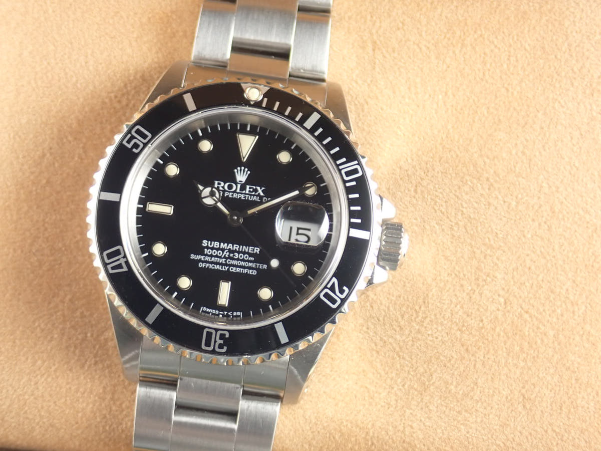ロレックス サブマリーナー Ref.16610 ブラック文字盤 中古 submariner-285