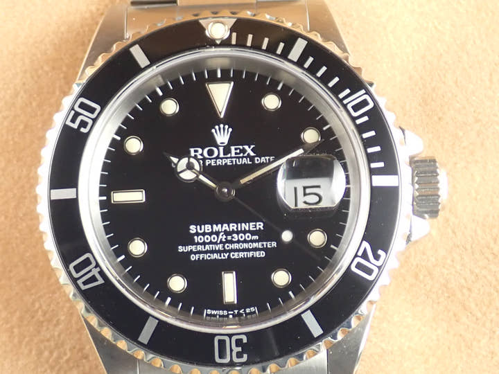 ロレックス サブマリーナー Ref.16610 ブラック文字盤 中古 submariner-285