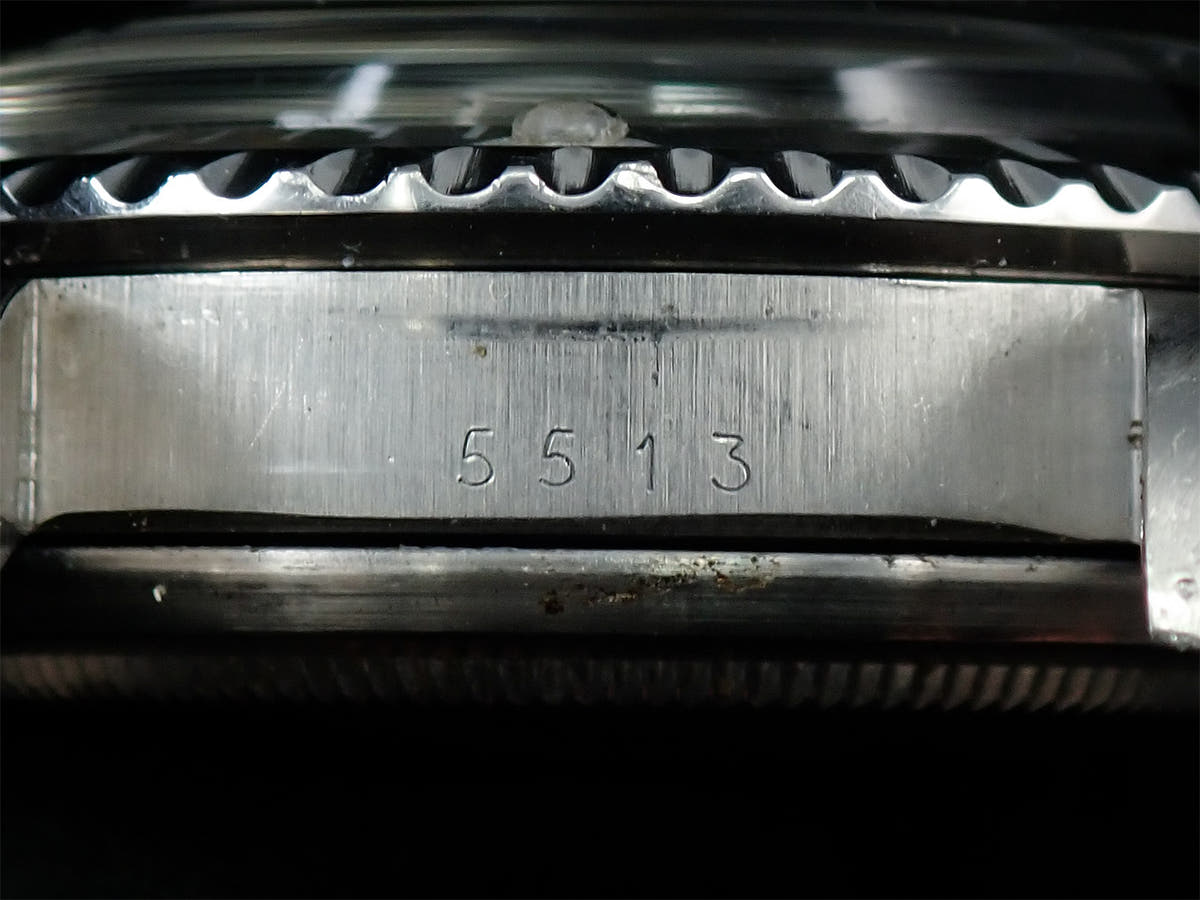 ロレックス サブマリーナー Ref.5513 ブラック文字盤 中古 VT886997
