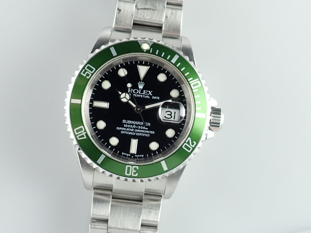 Rolex Submariner Green F serial number &lt;Warranty, box, etc.&gt;