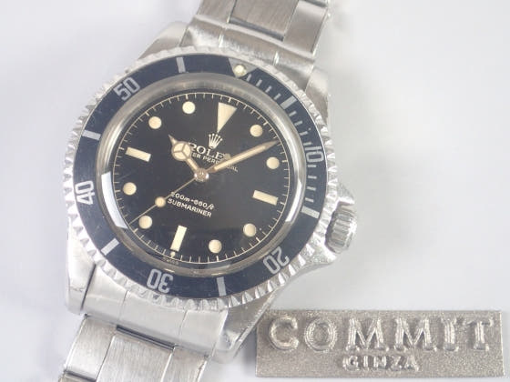 ロレックス サブマリーナー Ref.5512MM ブラック文字盤 中古 submariner-28