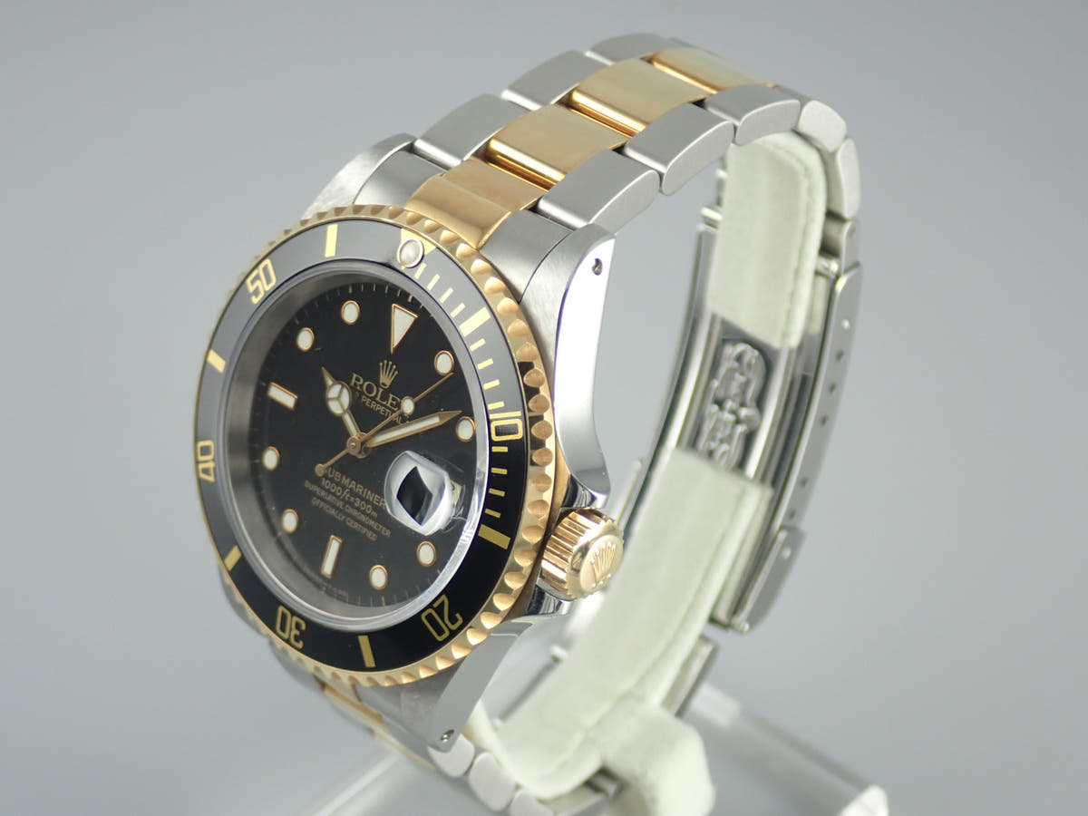 ロレックス サブマリーナー Ref.16613 ブラック文字盤 中古 submariner-290