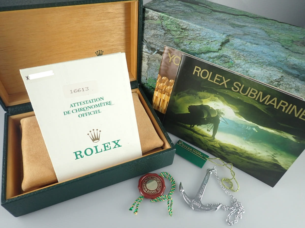 ロレックス サブマリーナー Ref.16613 ブラック文字盤 中古 submariner-290