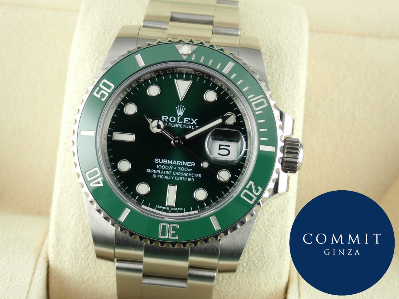 Rolex Submariner Green &lt;Warranty, Inner Box, etc.&gt;