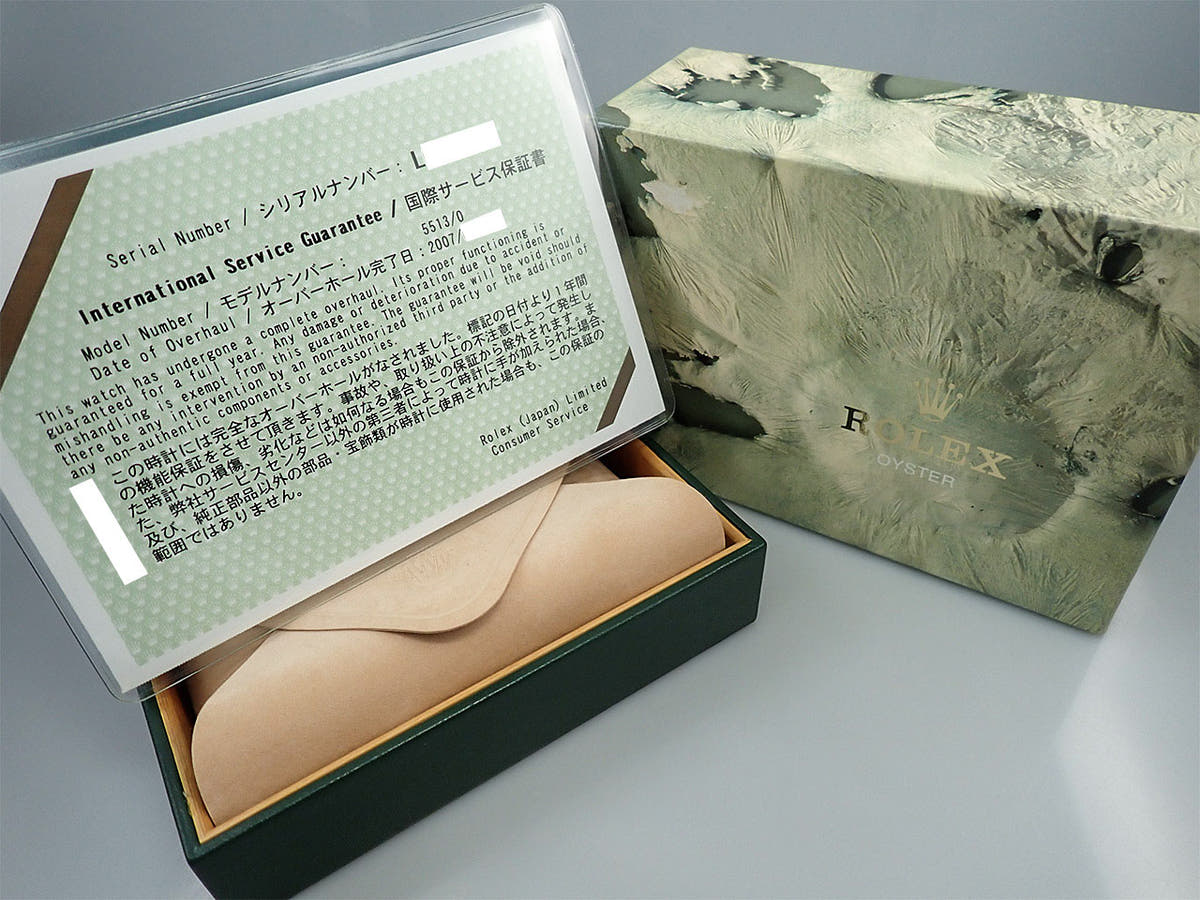 ロレックス サブマリーナー Ref.5513 ブラック文字盤 中古 1F0HV1W6