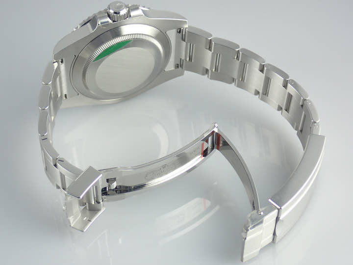 ロレックス サブマリーナー Ref.116610LV グリーン文字盤 未使用 submariner-293