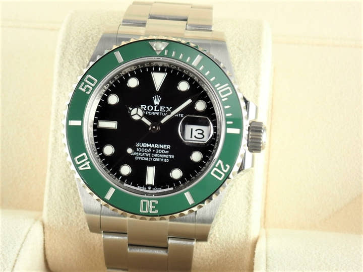 ロレックス サブマリーナー Ref.126610LV ブラック文字盤 未使用 submariner-296