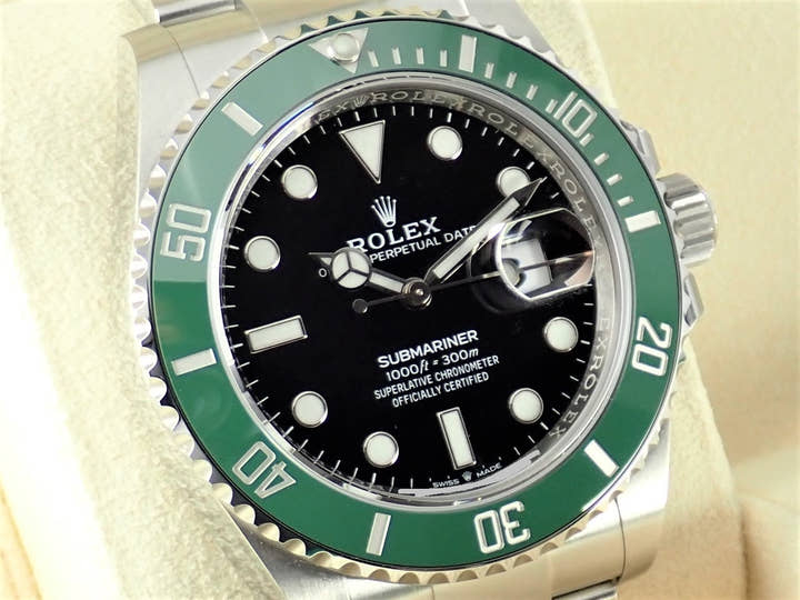 ロレックス サブマリーナー Ref.126610LV ブラック文字盤 未使用 submariner-296