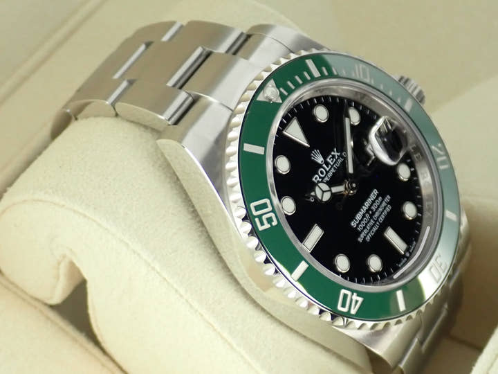 ロレックス サブマリーナー Ref.126610LV ブラック文字盤 未使用 submariner-296