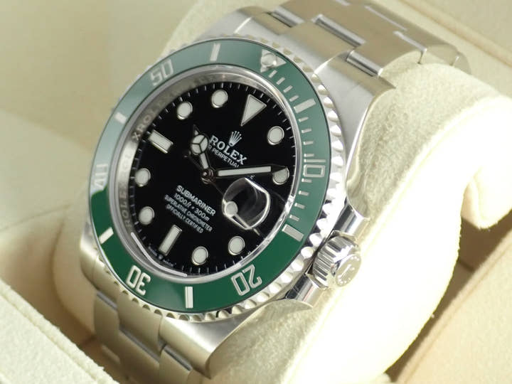 ロレックス サブマリーナー Ref.126610LV ブラック文字盤 未使用 submariner-296
