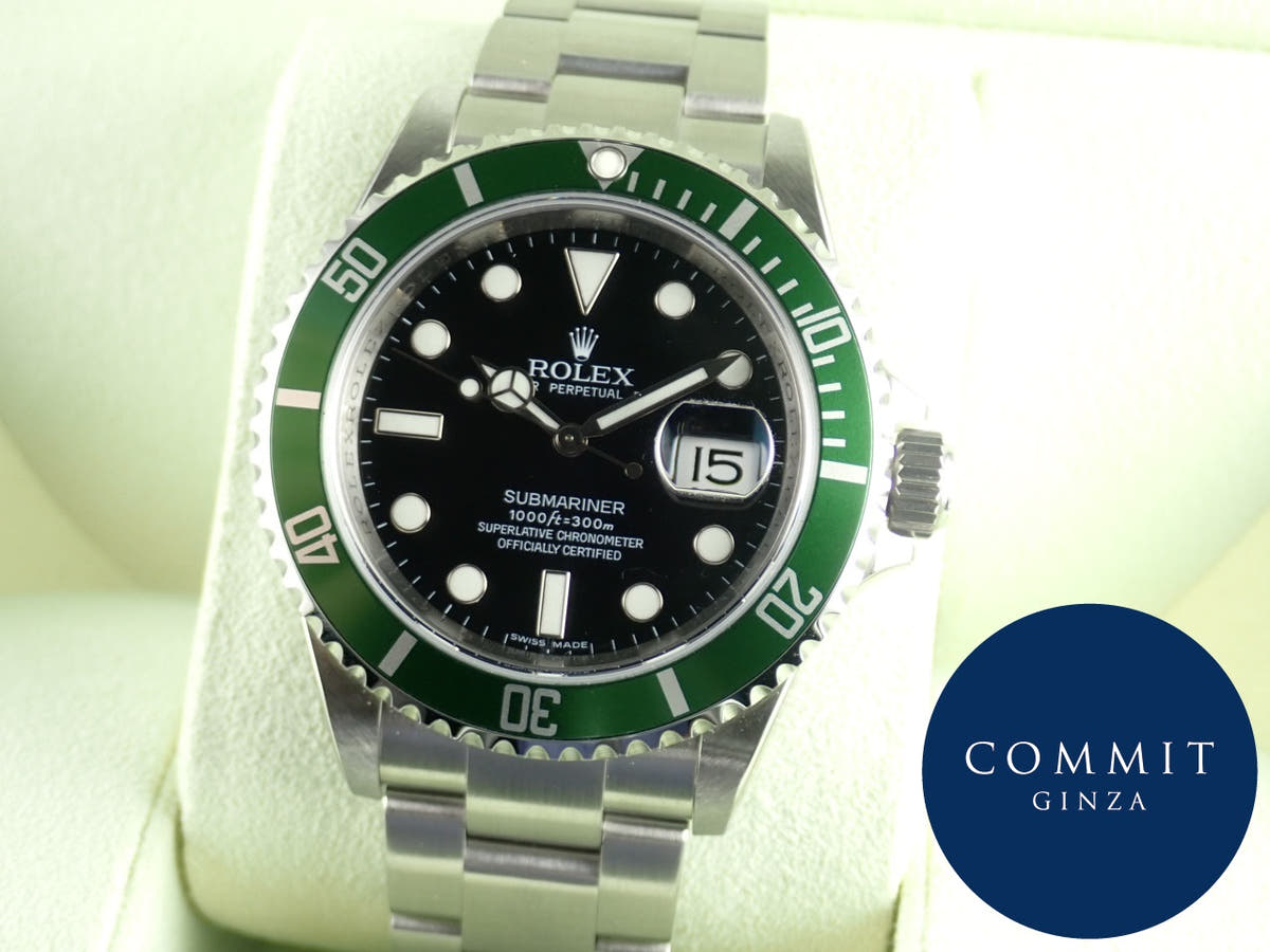ロレックス サブマリーナー Ref.16610LV ブラック文字盤 デッドストック submariner-297