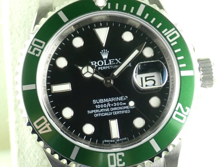 ロレックス サブマリーナー Ref.16610LV ブラック文字盤 デッドストック submariner-297