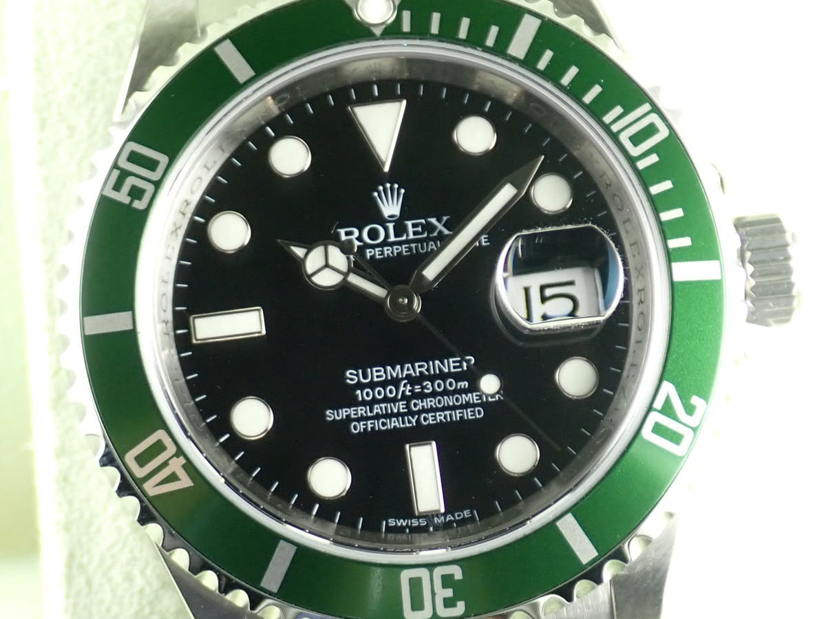 ロレックス サブマリーナー Ref.16610LV ブラック文字盤 デッドストック submariner-297