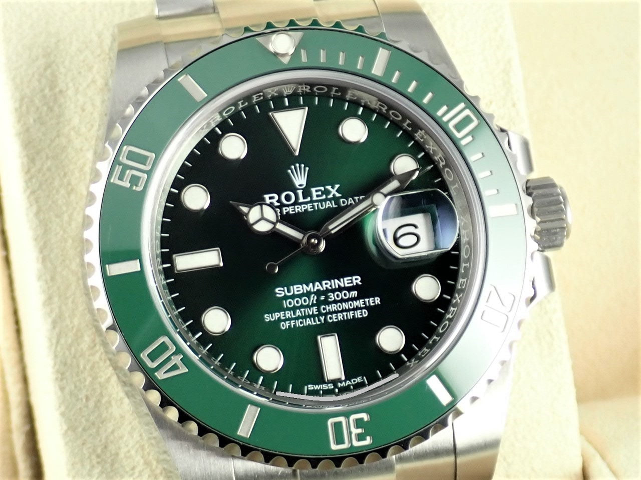 Rolex Submariner Green, in good condition &lt;Warranty, box, etc.&gt;