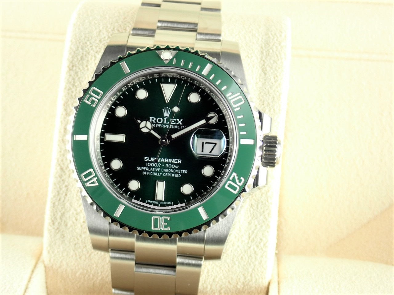 Rolex Submariner Green [Unused] &lt;New warranty, box, etc.&gt;