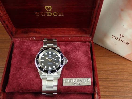チューダー(チュードル) サブマリーナー Ref.76100 ブラック文字盤 中古 submariner-2