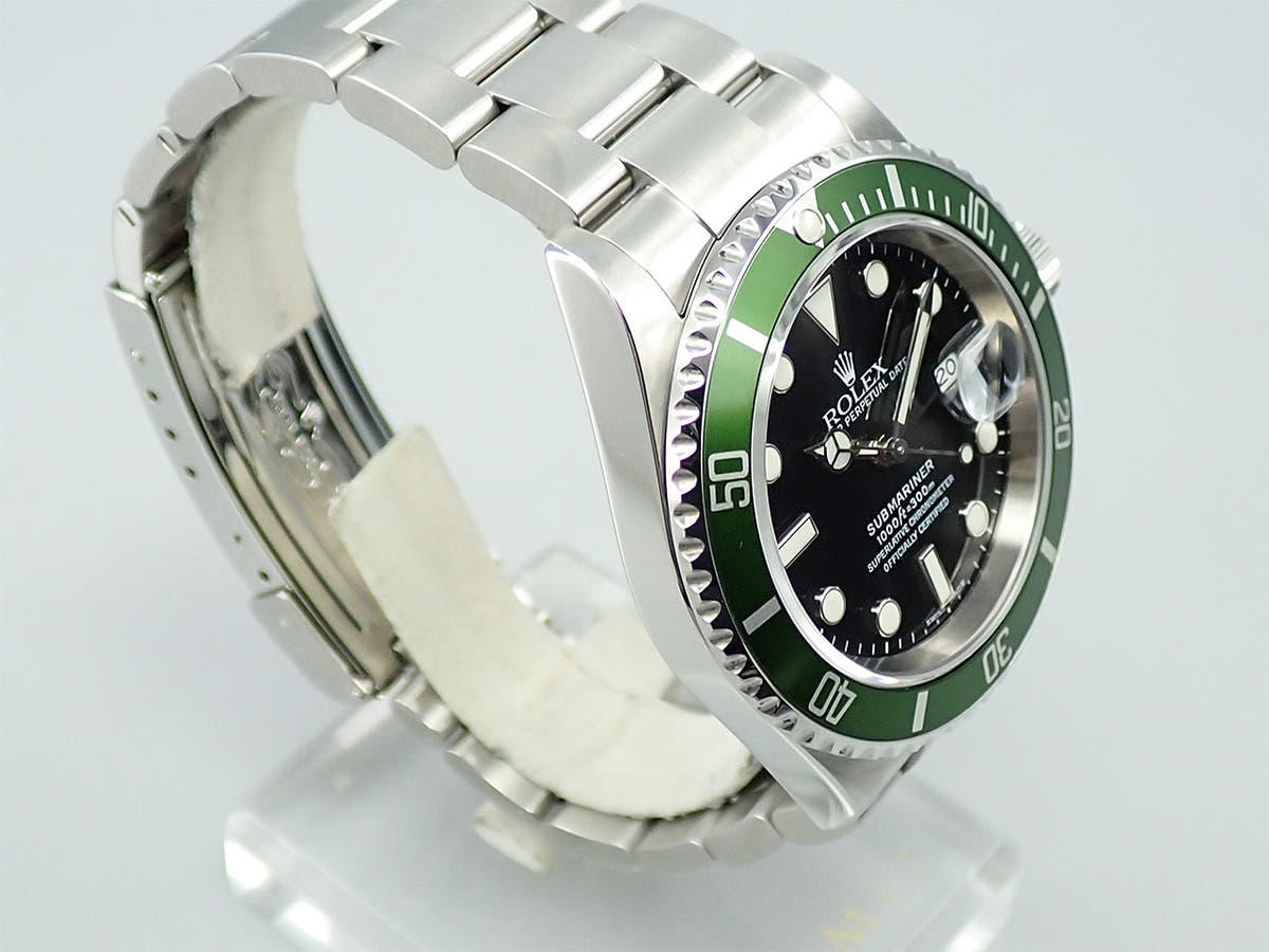 ロレックス サブマリーナー デイト Ref.16610LV ブラック文字盤 美品 9W398RZZ