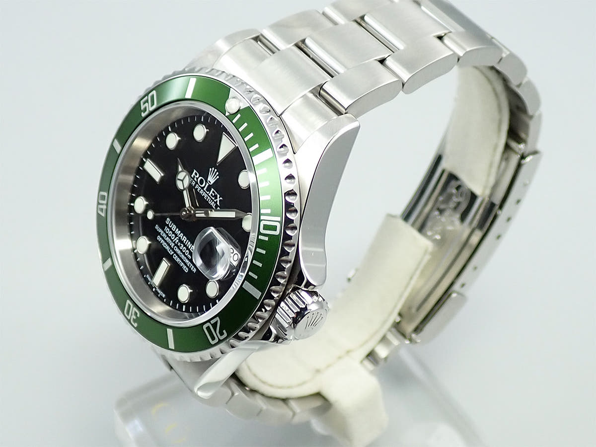 ロレックス サブマリーナー デイト Ref.16610LV ブラック文字盤 美品 9W398RZZ