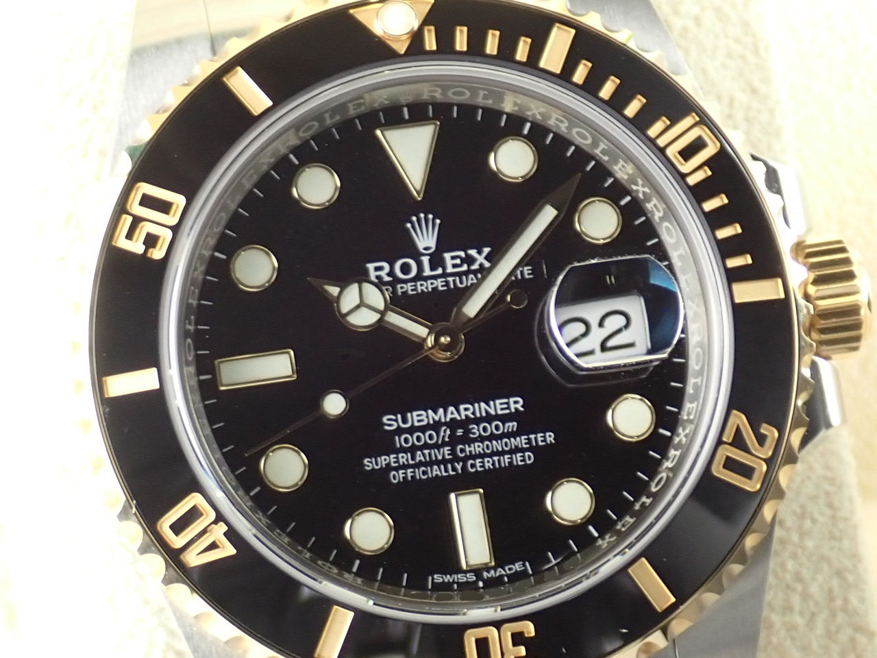 Rolex Submariner combination model [unused] &lt;&lt;new warranty, box, etc.&gt;&gt;