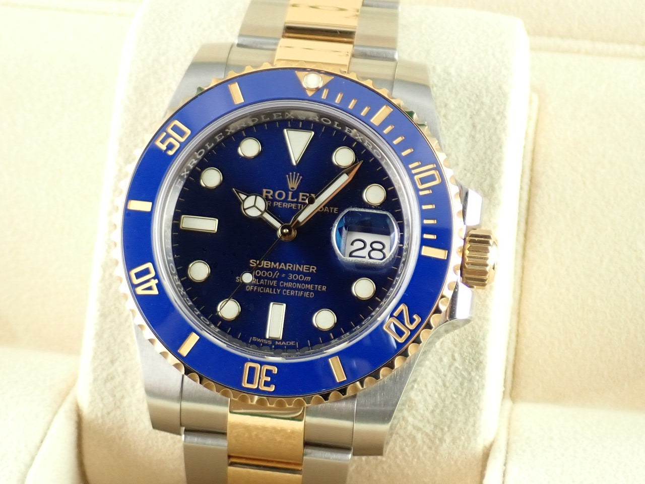 Rolex Submariner combination model blue sub random &lt;warranty, box, etc.&gt;