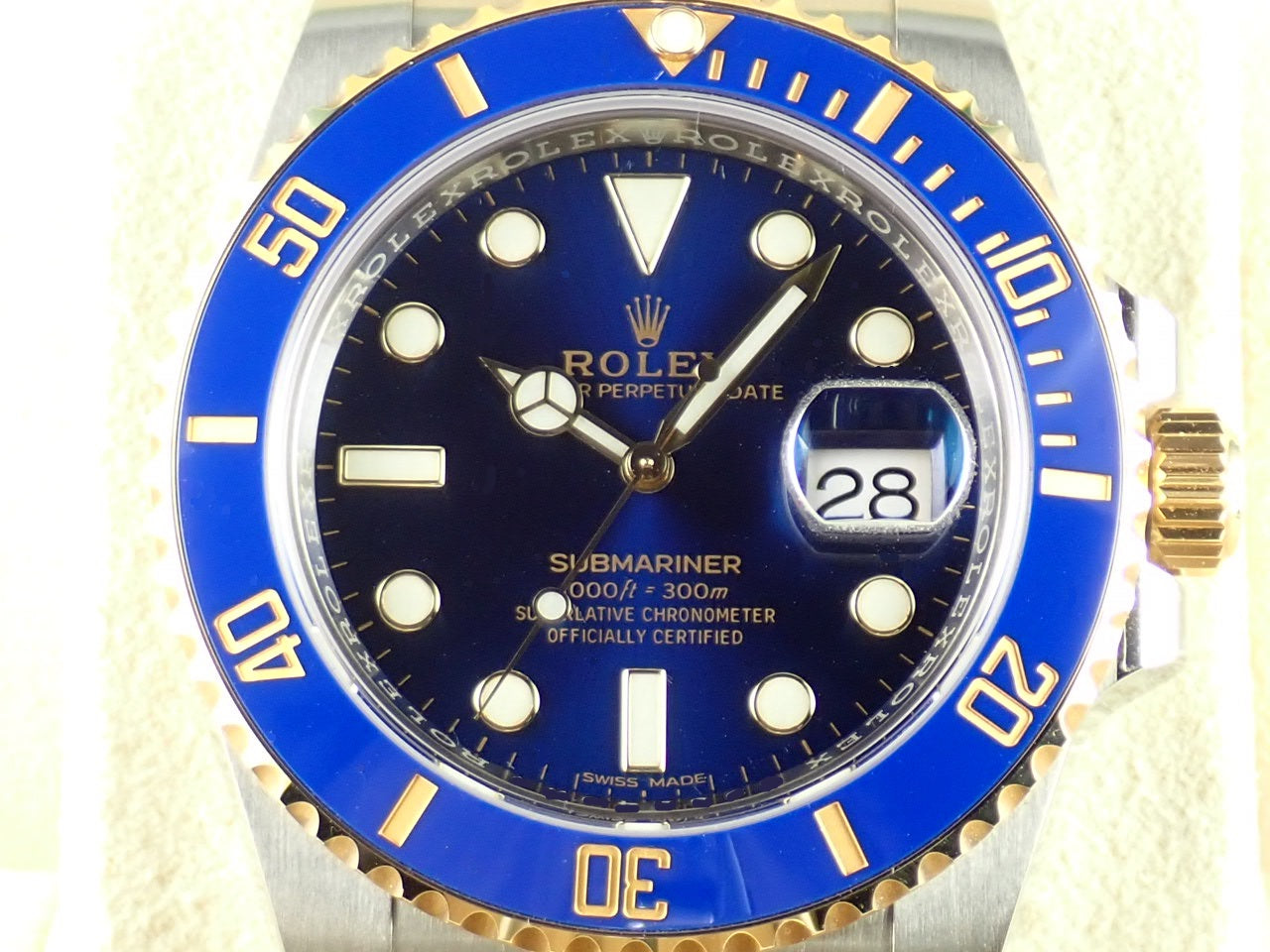 Rolex Submariner combination model blue sub random &lt;warranty, box, etc.&gt;