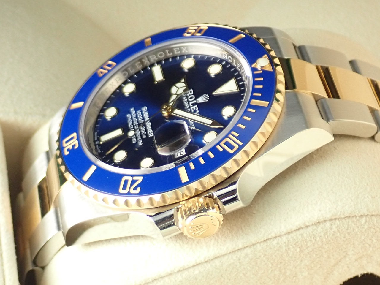 Rolex Submariner combination model new blue sub [unused] &lt;new warranty, box, etc.&gt;