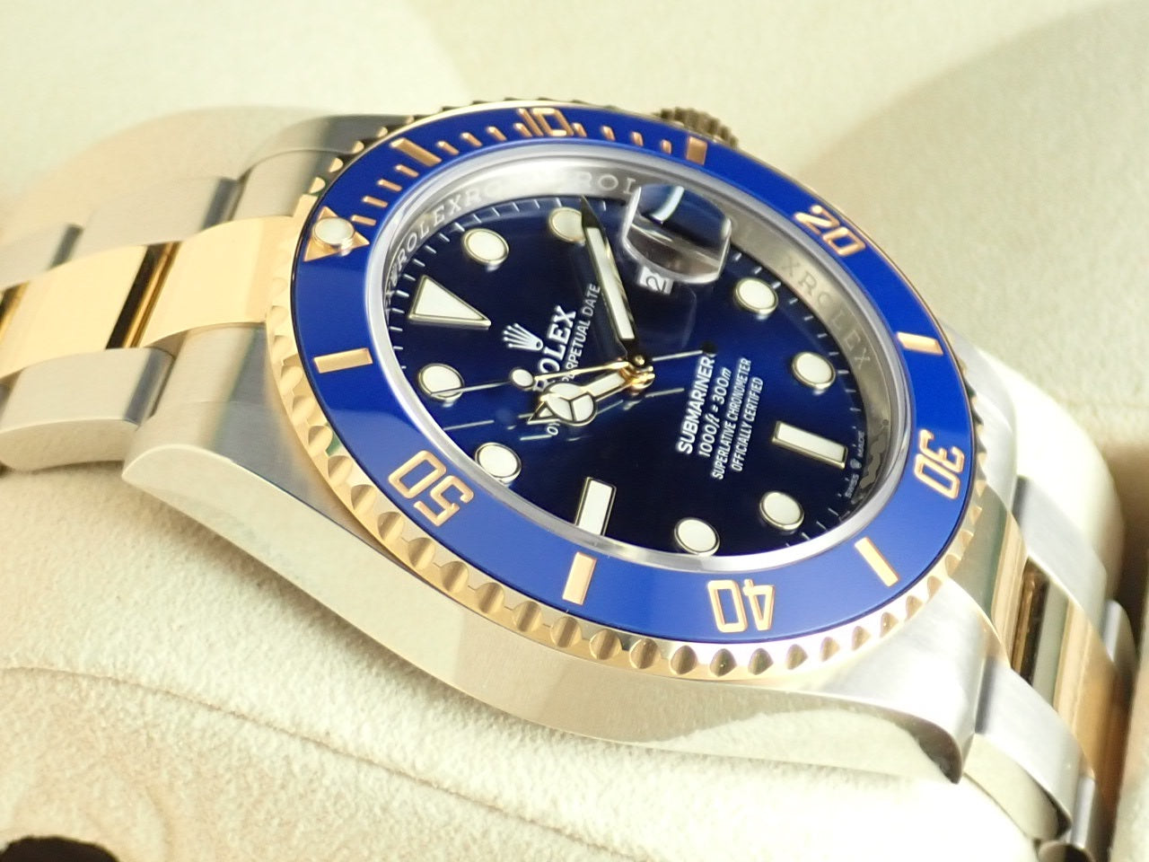 Rolex Submariner combination model new blue sub [unused] &lt;new warranty, box, etc.&gt;