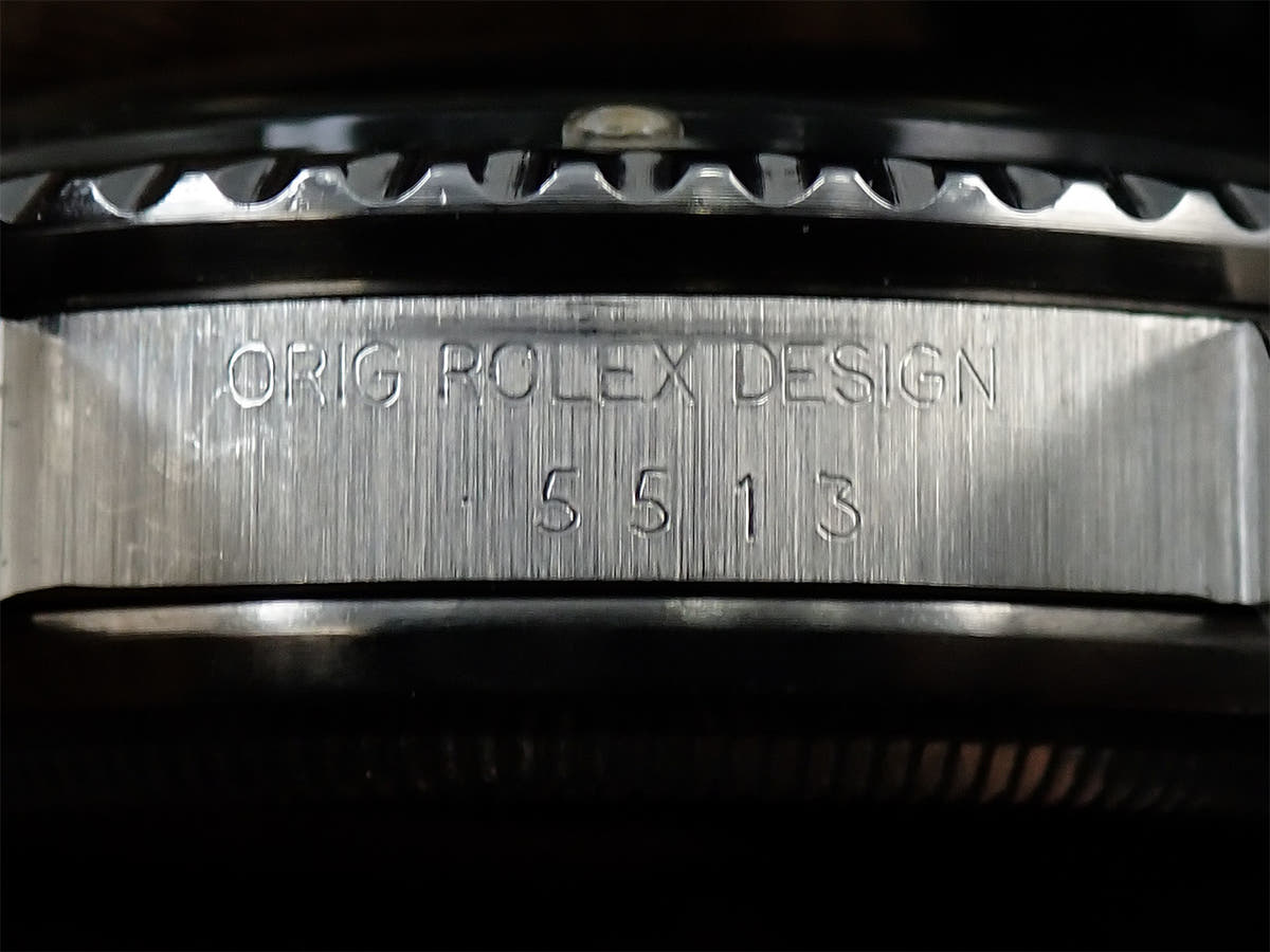 ロレックス サブマリーナー Ref.5513 ブラック文字盤 中古 8J41S6ZU